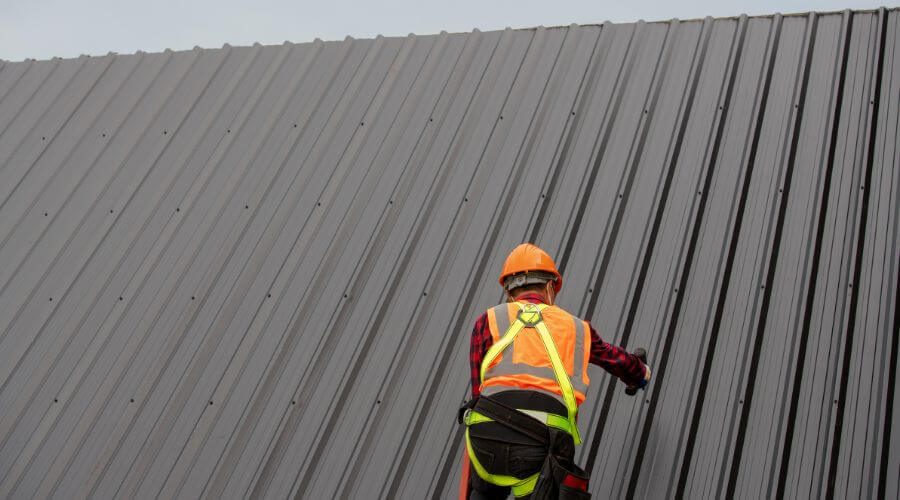 Professional metal roof installation services in Fifield, WI